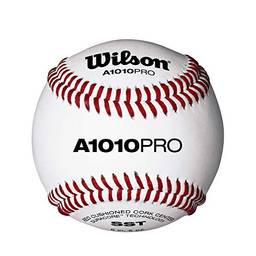 Wilson Pro Series Baseballs, A1010 HS1, SST, NFHS (uma dúzia)