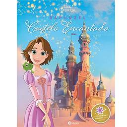 Castelo Encantado Disney Com Adesivos - Rapunzel