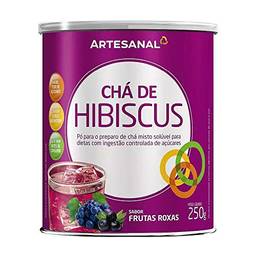 Chá de Hibiscus Frutas Roxas (Diurético, Antioxidante e Fonte de Energia) - 250g - Artesanal