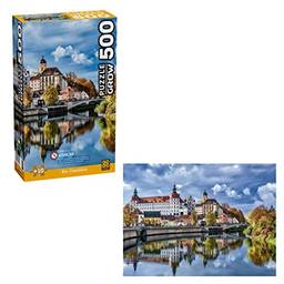 GROW Quebra Cabeça Puzzle 500 Peças Rio Danúbio, 04255