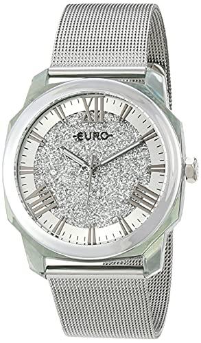 Relógio, Analógico, Euro, EU2035YST/7K, feminino, Prata