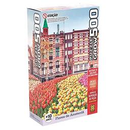 Grow Quebra-Cabeça Flores em Amsterdã 500 peças, Diversos