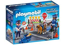 Playmobil City Action 6924 - Unidade Policial De Bloqueio - Sunny