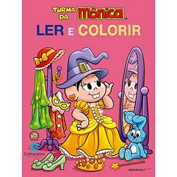 Ler E Colorir Monica