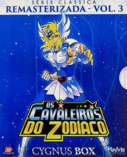 Os Cavaleiros Do Zodiaco Serie Classica Remasterizada Volume 3 Cygnus Box - 3 Discos - 25 Episodios [Blu-ray]