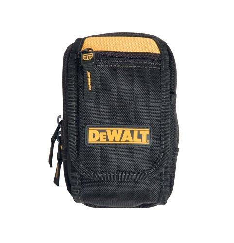 Custom Leathercraft Bolsa de acessórios DEWALT DG5104, preta, amarela