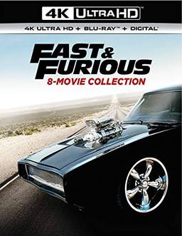 Fast & Furious 8-Movie Collection (4K Ultra Hd/Blu-Ray/Digital)