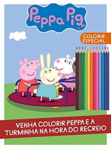 Peppa Pig - Colorir - Especial: Venha colorir Peppa e a turminha na hora do recreio