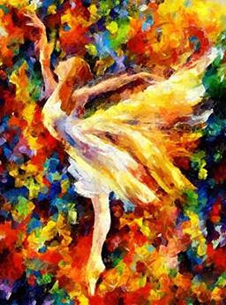 A Bailarina (2012) de Vince Pietrov - 30x40 - Tela Canvas Para Quadro