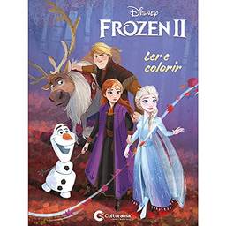 Ler E Colorir Frozen 2