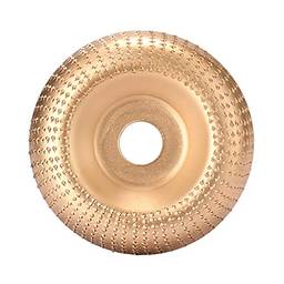 Tomshin Disco de esmeril de 4 '' Disco de desbaste de madeira para esmerilhadeiras angulares com mandril de 22 mm/0,87 pol.