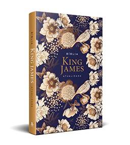 Bíblia King James Atualizada, Capa Dura, Flores