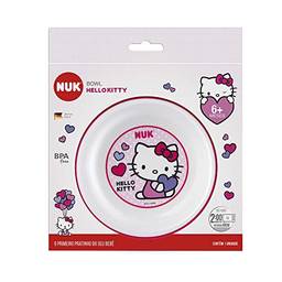 Bowl Hello Kitty - NUK, Branco/ Rosa