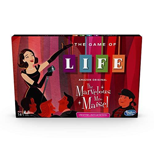 Hasbro Gaming The Game of Life: The Marvelous Mrs. Maisel Edition Board Game; Inspired by The Amazon Original Prime Video Series (Amazon Exclusive)