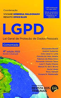 Lgpd - Lei Geral de Proteção de Dados Pessoais Comentada 4º Edição