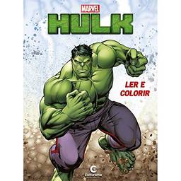 Ler E Colorir Hulk