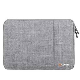 HAWEEL Capa para laptop de 11 polegadas de 11,6 polegadas para MacBook Air/Retina Display Case Bag 11 polegadas compatível com Apple / Samsung / Sony Notebook (11-11,6 polegadas, cinza)