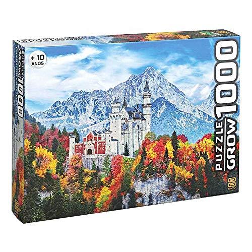Grow - Castelo de Neuschwanstein Quebra-Cabeça 1000 Peças, 10+ Anos, Multicor, (Grow 3734)