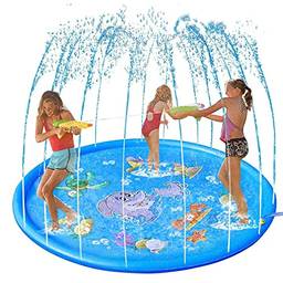 Splash Pad Sprinkler Esteira 170cm Piscina Inflável Infantil Brastoy