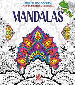 Livro para Colorir Antiestresse Jardim dos Sonhos - Mandalas